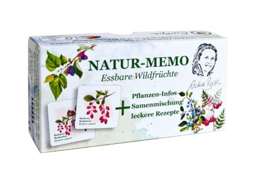 NATUR-MEMO Spiel – Nr. 2 “Essbare Wildfrüchte”