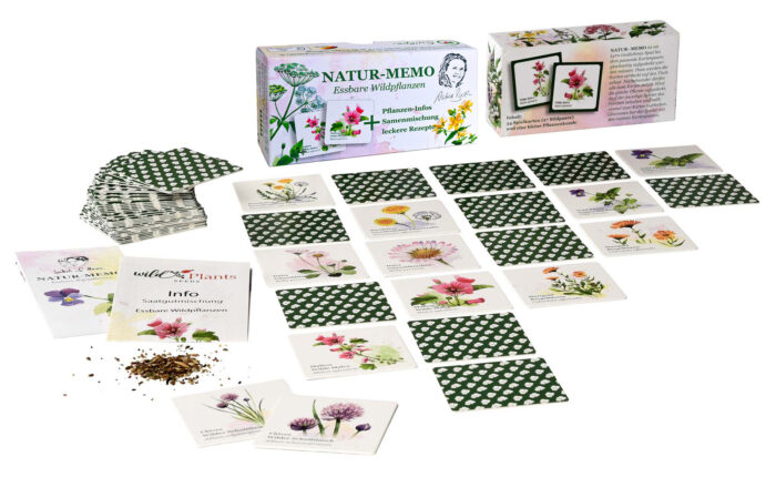 NATUR-MEMO Spiel – Nr. 2 “Essbare Wildpflanzen”